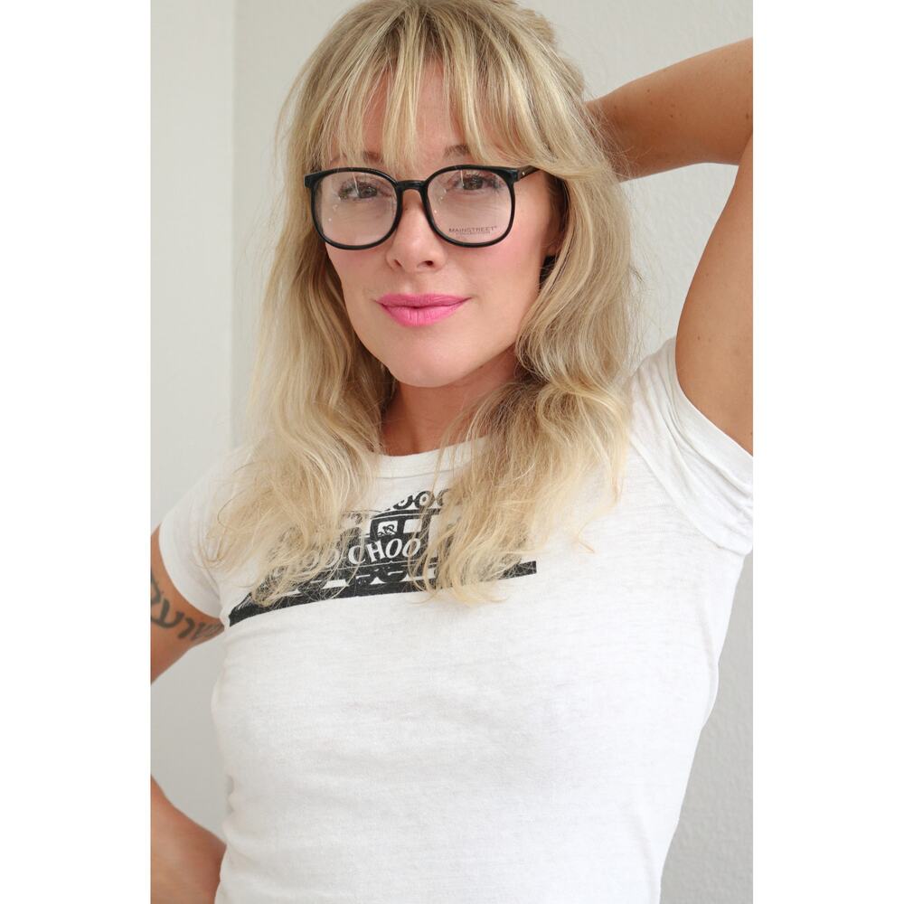 Vintage NOS, 1980's Mainstreet Black Eyeglasses Frames ~ 48-21-135 New Old Stock